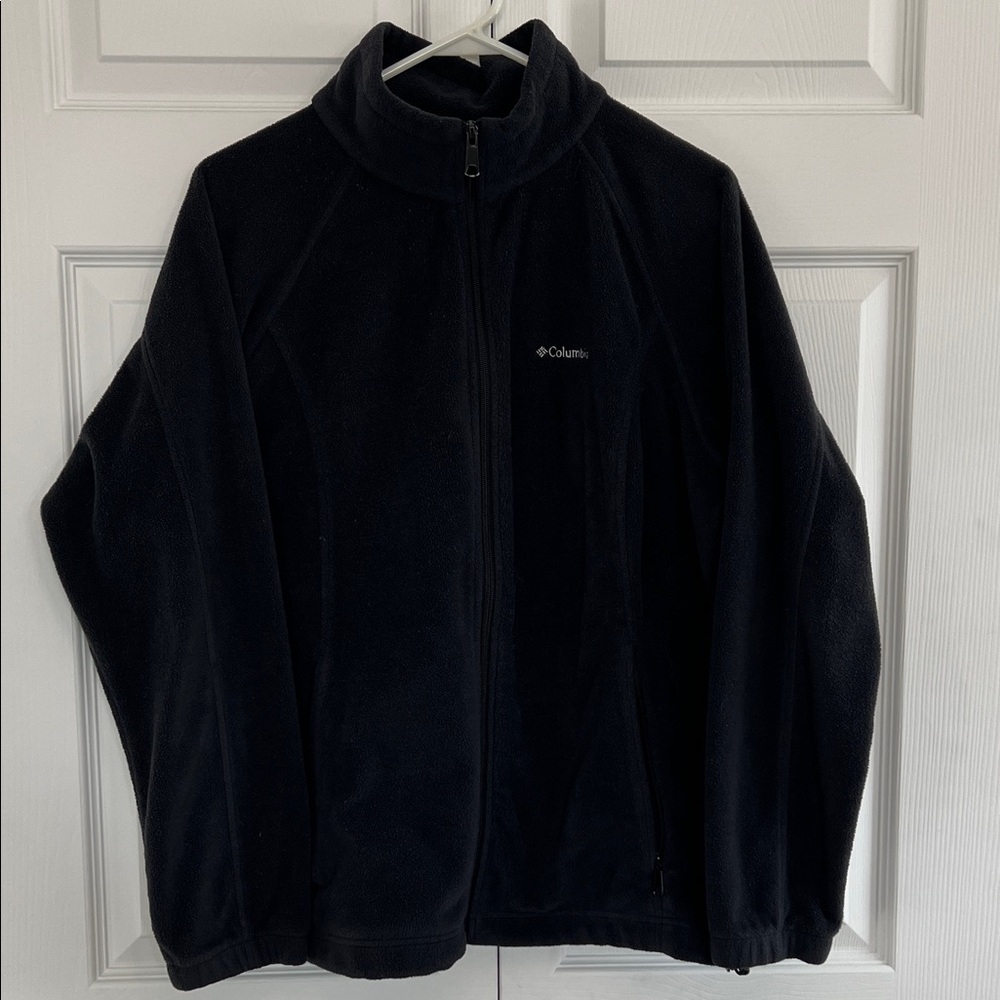 Columbia Charcoal Black Fleece Jacket